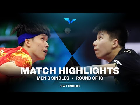 Table Tennis 🥍 Wang Chuqin vs Zhao Zihao | MS | WTT Contender Muscat 2022 (R16)