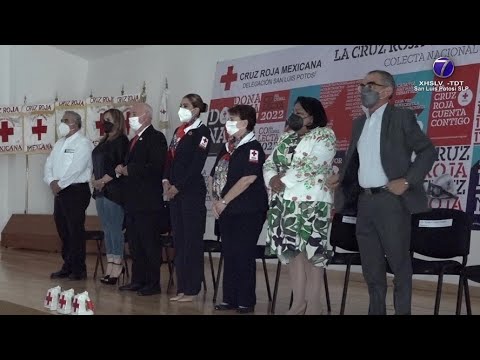 Arranca la Colecta Anual 2022 de la Cruz Roja Mexicana.
