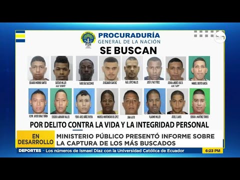 Policivas: Presentan informe sobre la captura de los más buscados en Panamá