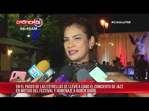 Nicaragua: Realizan concierto de Jazz en honor a Darío en el Paseo Xolotlán