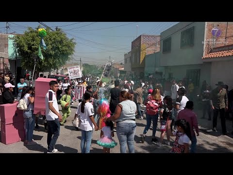 Potosinos dieron inicio a los festejos del Carnaval de San Luis Potosí.