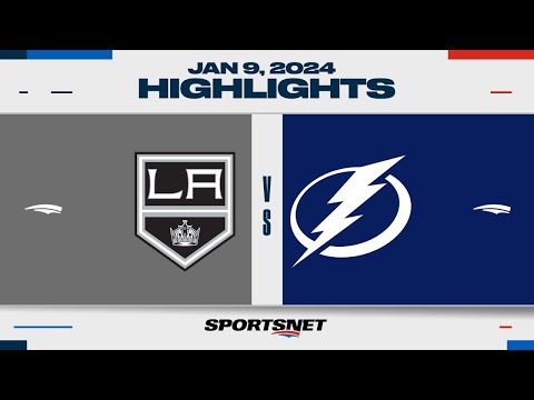 NHL Highlights | Kings vs. Lightning - January 9, 2023