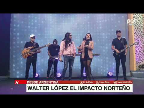 Cantante argentino Walter Lopez