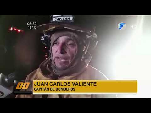 Incendio en conocido club de golf de Asunción