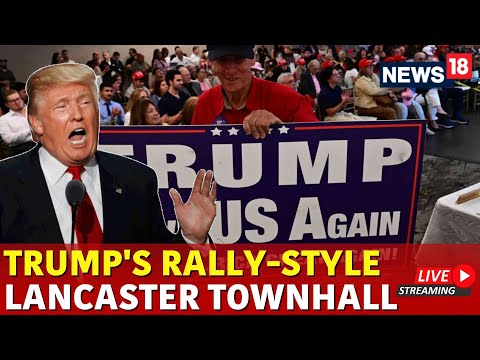 Trump Live | Trump Rally In Lancaster County Live | Trump Speech Live | US Elections 2024 | US News