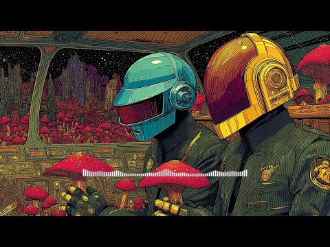 Daft Punk Inspired: Mushroom Cockpit Groove🍄🤖 | Chill Synth Funk x Neo Soul x Electronic Playlist