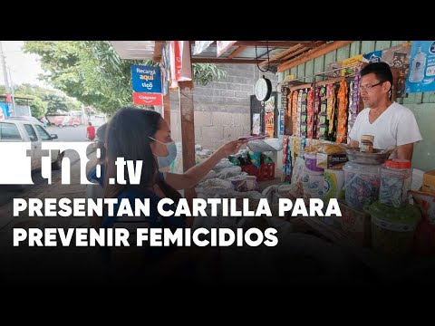 Promocionan la Cartilla de la Mujer en el barrio San Judas de Managua - Nicaragua