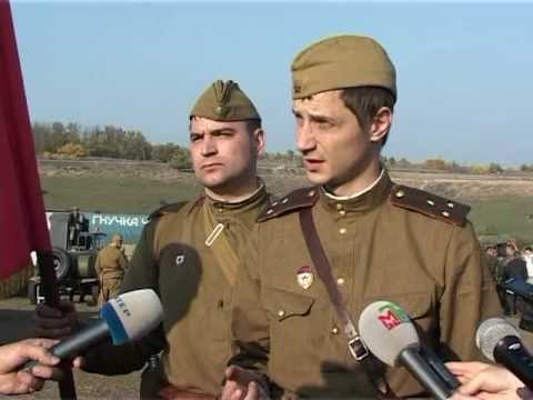 Военно-историческая реконструкция в Запорожье: победа (ВИДЕО)