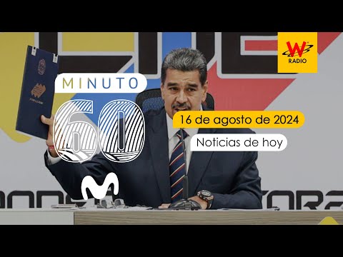 ¿Qué pasó con los resultados electorales en Venezuela? Minuto 60 Movistar del 16 de agosto de 2024