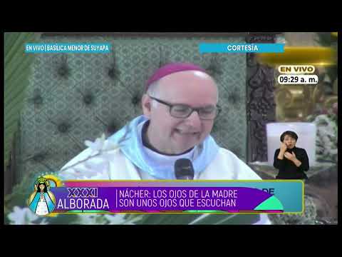 Arzobispo Vicente Nácher pide a la Virgen de Suyapa interceder por las mujeres hondureñas