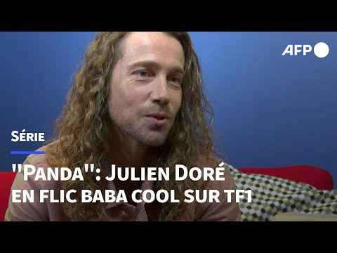 Julien Doré sur TF1, un flic câlin et baba cool nommé Panda | AFP