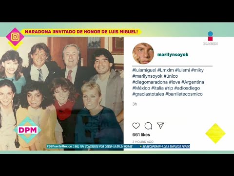 ¡El día que que Maradona le dejó una cuenta de 6 mil dólares a Luis Miguel! | De Primera Mano