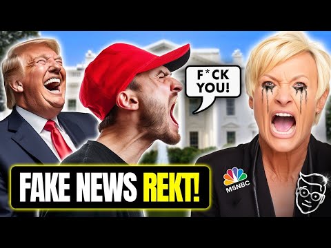 MSNBC in PANIC, Tries To CUT FEED as Reporter Roasted LIVE On-Air by Trump Voter | 'You FAKE NEWS!'