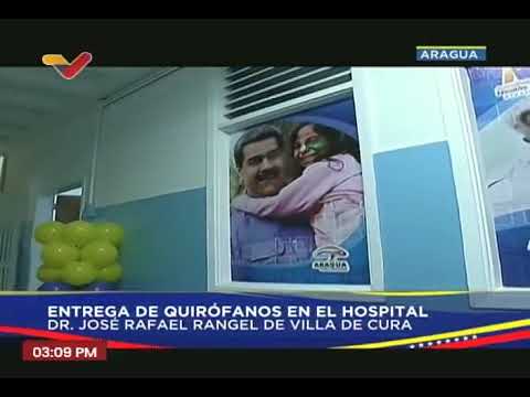 Maduro inaugura quirófanos en hospital de Villa de Cura Dr. José Rafael Rangel