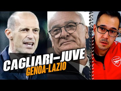 Giuntoli conferma Allegri  Cagliari-Juve 2-2 e Genoa-Lazio 0-1