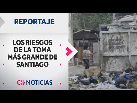 REPORTAJE | Vivir sobre basura: La realidad de la toma Nuevo Amanecer, la más grande de Santiago