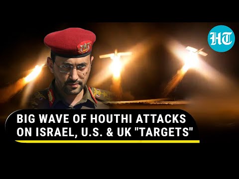 Houthis 'Hammer' Israeli City With Ballistic Missiles; Attack U.S., UK Ships | Watch