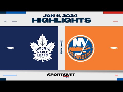 NHL Highlights | Maple Leafs vs. Islanders - January 11, 2024