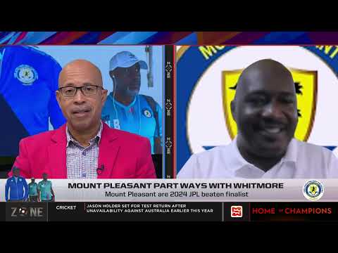 Mount Pleasant part ways with Whitmore | SportsMax Zone