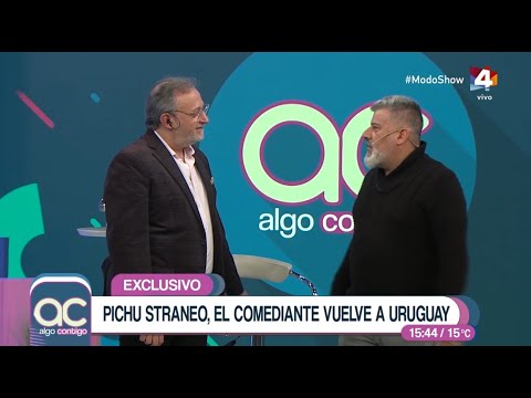 Algo Contigo - En Buenos Aires me siento uno más: La entrevista completa a Pichu Straneo