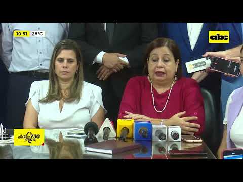 Caso Kattya González: diputados y senadores de oposición conforman bloque