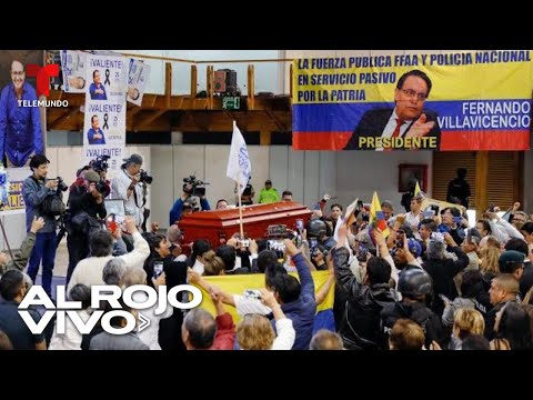 EN VIVO: Imágenes del velorio del excandidato presidencial Fernando Villavicencio en Quito
