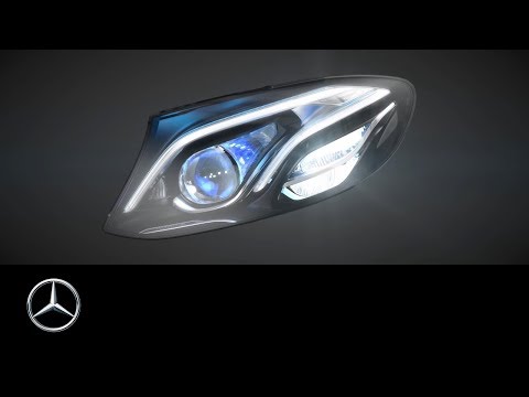 MULTIBEAM LED headlamps in the new E-Class Mercedes-Benz original Video - 3357