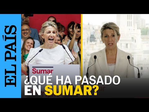 YOLANDA DÍAZ | Un año de Sumar: de la ruptura con Podemos a los malos resultados en 2024 | EL PAÍS