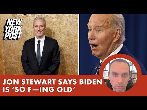 Jon Stewart says Biden is ‘so f—ing old’ he ‘just shouldn’t be president’
