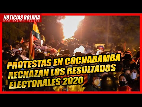 ? Protestas y vigilias en Cochabamba desconfían del resultado electoral ?