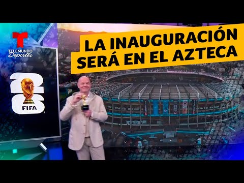 El Estadio Azteca inaugurará un mundial por tercera vez en la historia | Telemundo Deportes