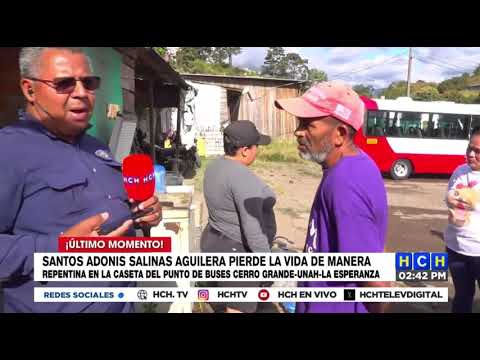 La muerte sorprende a lavador de buses de la ruta Cerro Grande