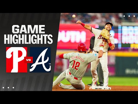 Phillies vs. Braves Game Highlights (8/21/24) | MLB Highlights