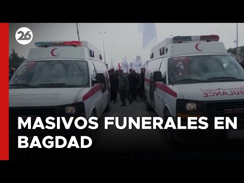 MEDIO ORIENTE | Masivos funerales en Bagdad