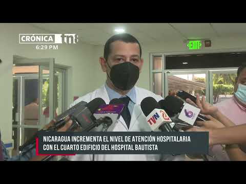 Hospital privado de Nicaragua invirtió 6 MDD en su cuarto edificio
