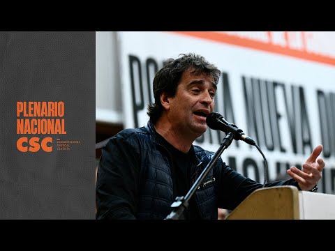 Gabriel Solano | Plenario Nacional de la Coordinadora Sindical Clasista