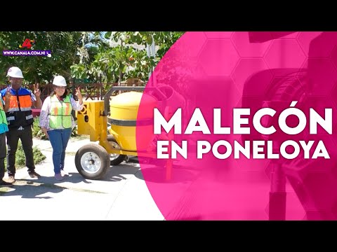 Gobierno Sandinista inicia obras de remodelación del malecón en Poneloya y Las Peñitas en León