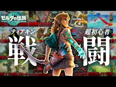 【ティアキン総集編】戦闘初心者が色々な戦い方を実践してみたら...作業用BGM【ゼルダの伝説 ティアーズオブザキングダム実況】