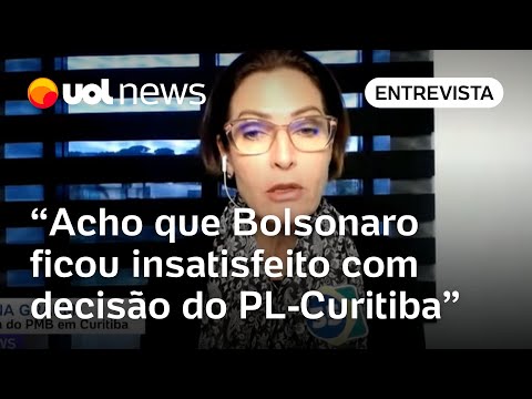 Curitiba: Bolsonaro pediu para insistir com PL sobre chapa, diz Cristina Graeml