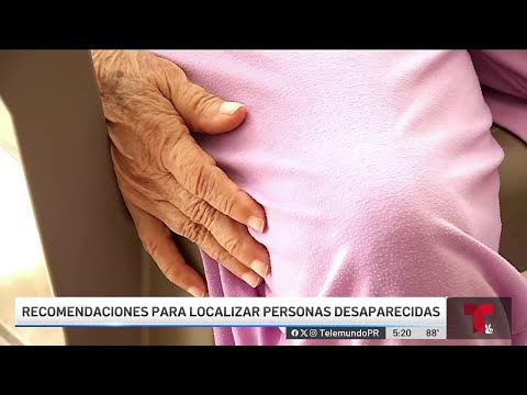 Medidas para localizar a adultos mayores que salen de su casa por desorientación