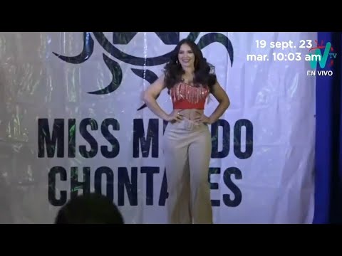 Presentación oficial de Miss Mundo Chontales