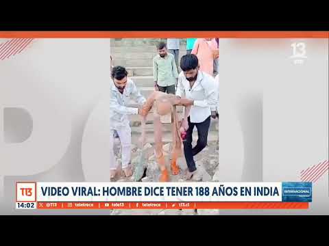 Hombre dice tener 188 an?os en India