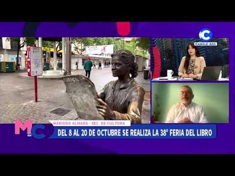 Del 8 al 20 de Octubre se realiza la 38 Feria del libro | Mariano Almada - Sec.  de cultura