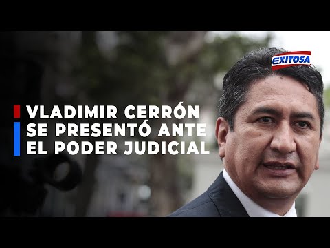 ??Vladimir Cerrón se presentó ante el PJ por caso de malversación de fondos en el Gore de Junín