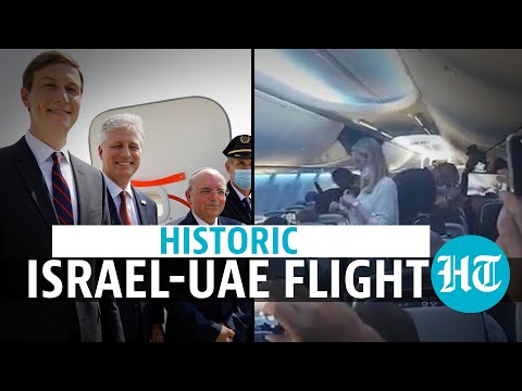 Watch: Trump son-in-law on historic Israel-UAE flight after peace deal