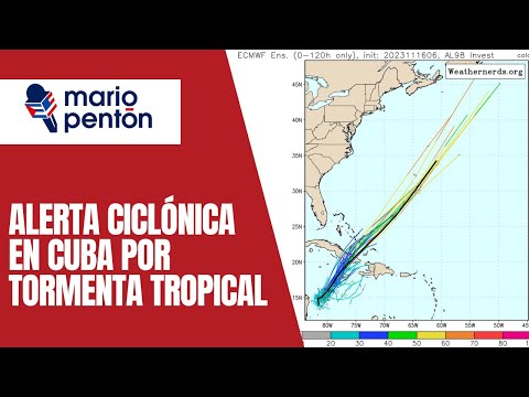 #U?ltimaHora: Alerta ciclo?nica en #Cuba ante inminente tormenta tropical