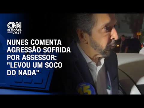 Nunes comenta agressão sofrida por assessor: Levou um soco do nada | CNN NOVO DIA