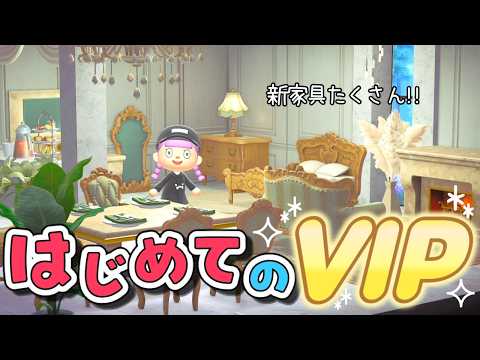 【あつ森】ロッキーに捧ぐ１日限定VIPルーム【ゆっくり実況】【あつまれどうぶつの森】