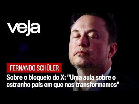 Colunista de VEJA fala sobre a decisão de bloqueio do X