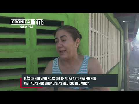 Continúan el combate contra las enfermedades vectoriales en Managua - Nicaragua